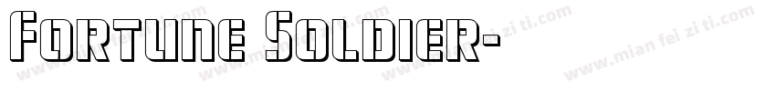 Fortune Soldier字体转换